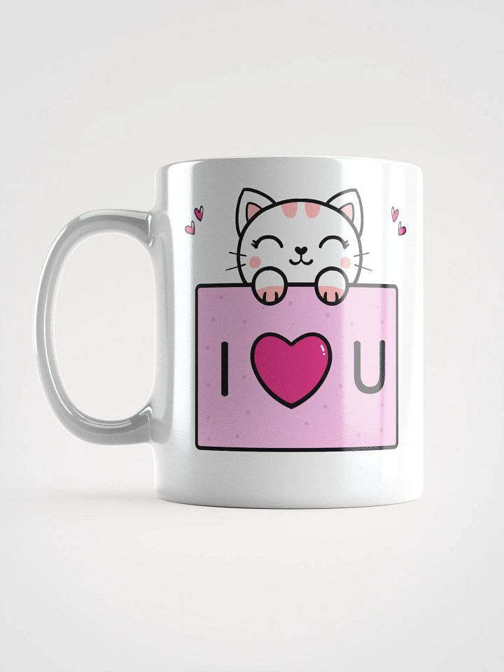 Cute Cat & Dog I Love U Mug product image (2)