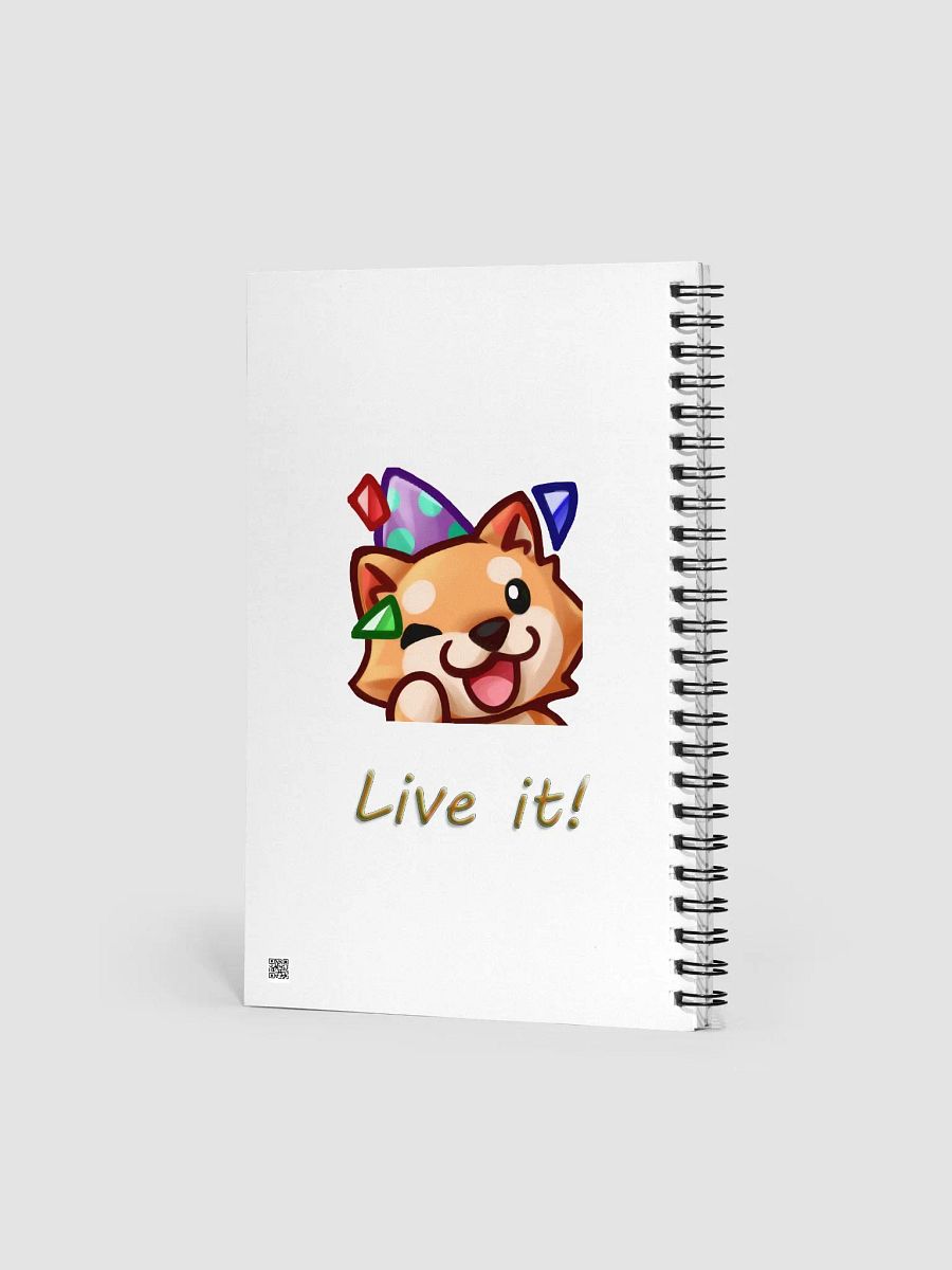 The Shiny Life Spiral Notebook product image (2)