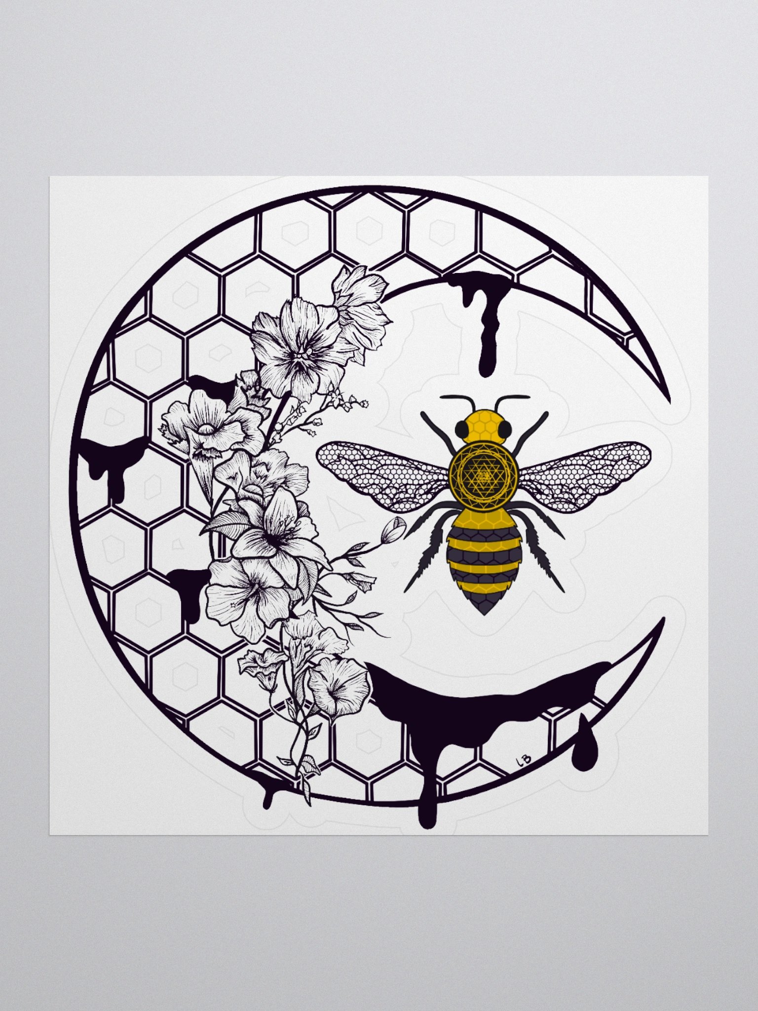 I Comb in Peace Sticker product image (1)