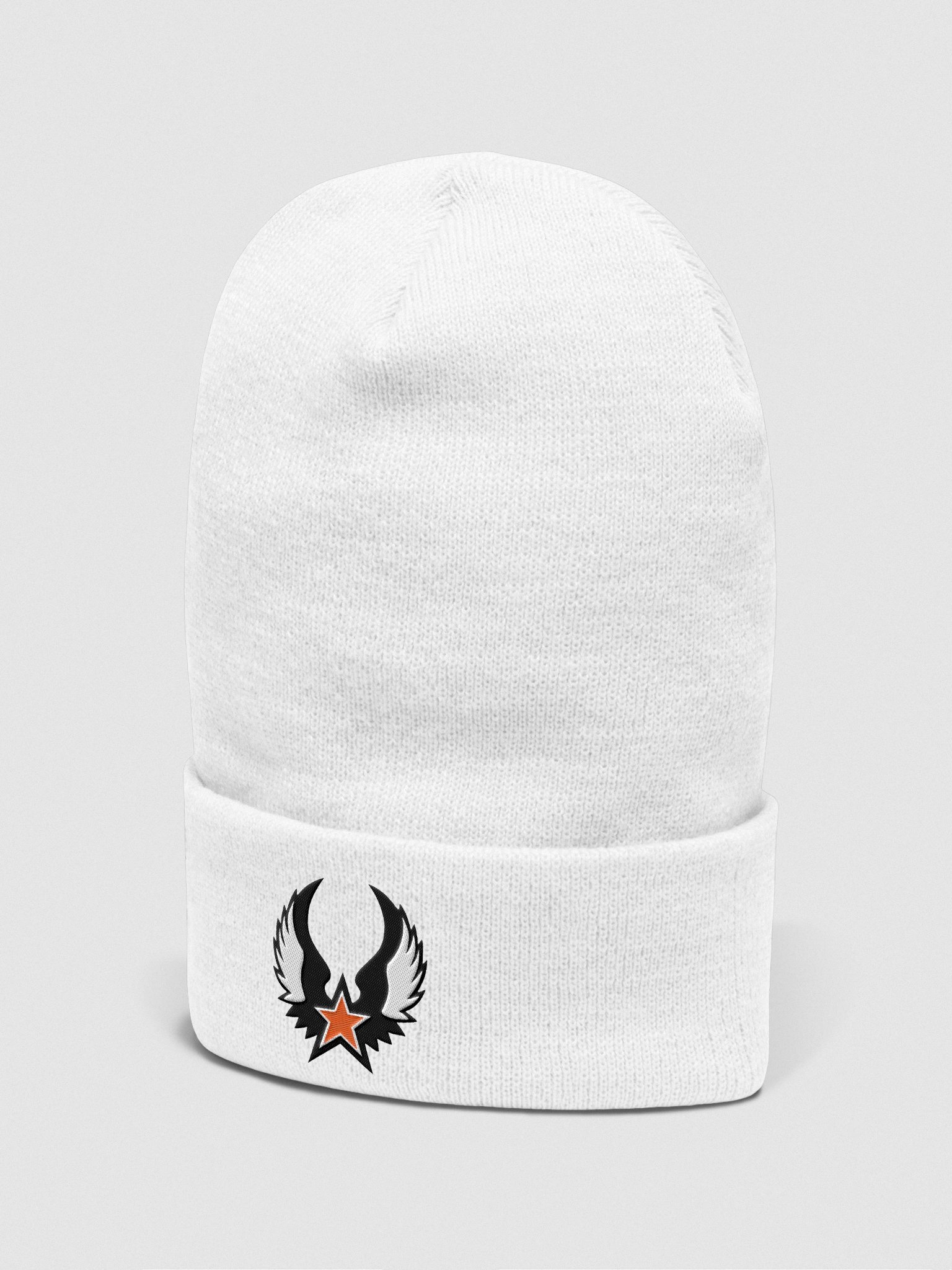 Star Winged Cuffed Beanie product image (5)