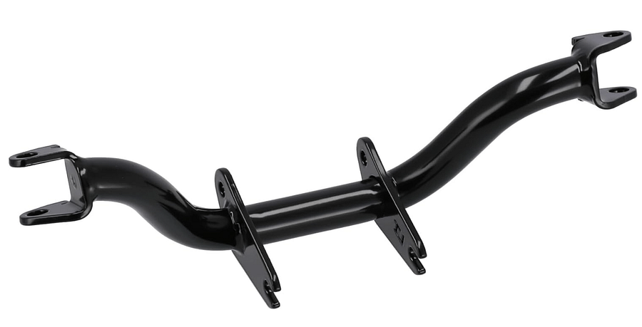 LangTuning LT Fußrastenträger, für MX Fußrasten - Stahl-Aluminium, Schwarz, Vorder product image (2)