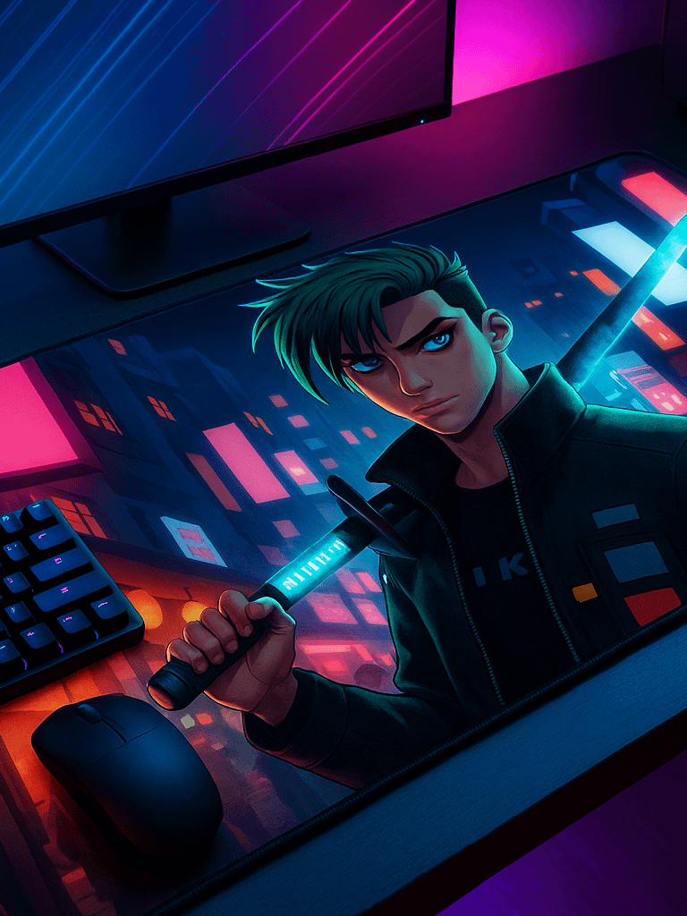 Neotokyo - Mouse Pad Extra Large - 33” x 15” product image (1)