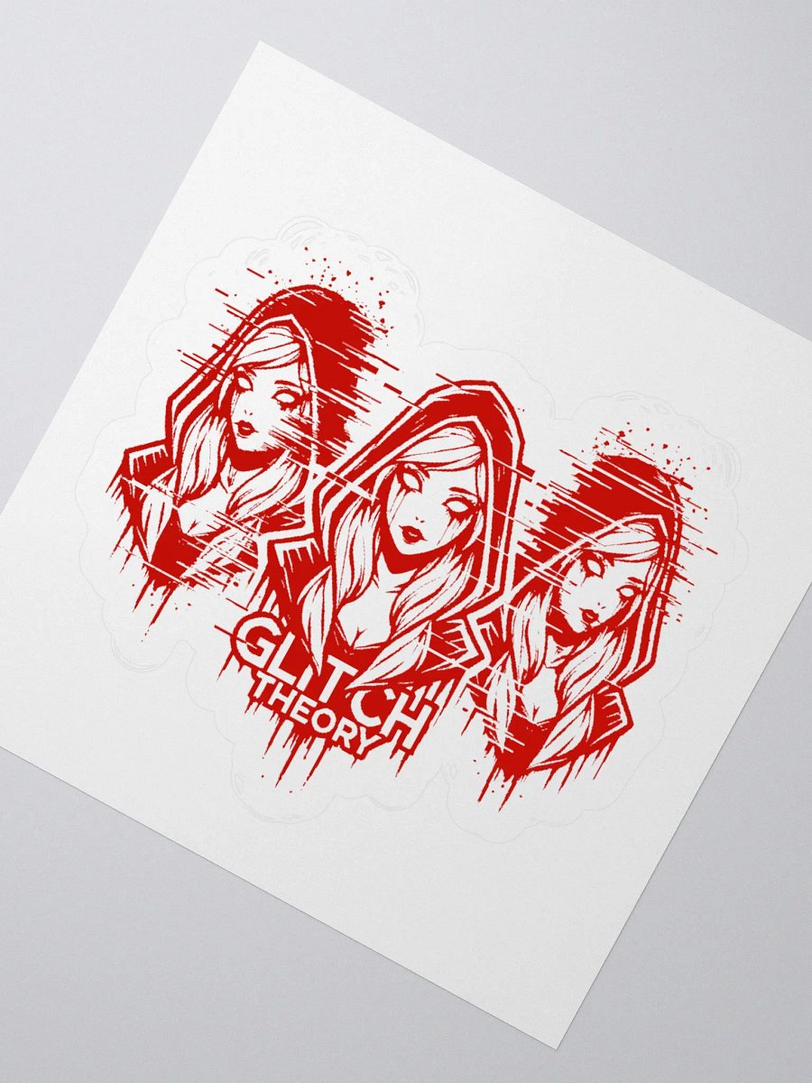 Glitch Theory Logo Sticker product image (5)