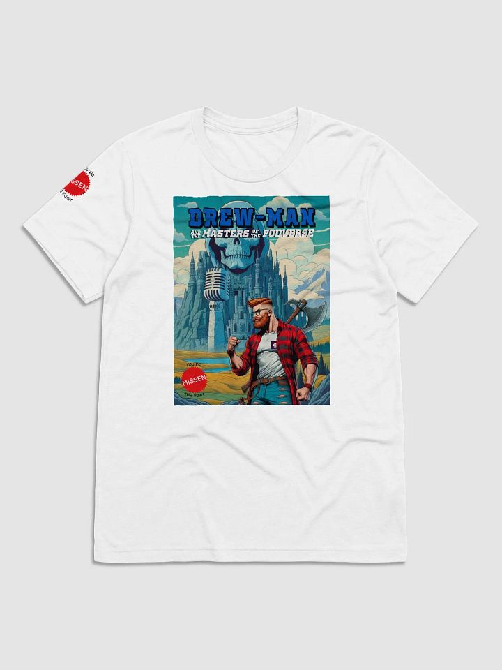 DREW-MAN and the Masters of the Podverse - Triblend Short Sleeve T-Shirt product image (1)