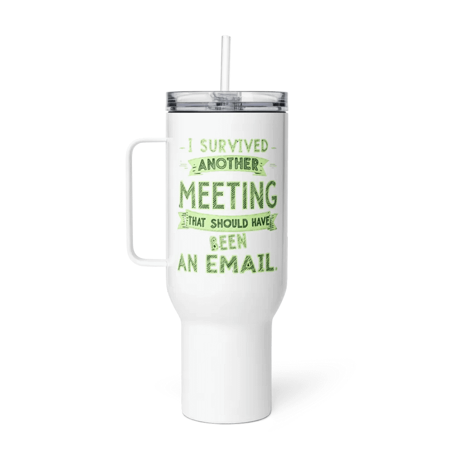 Email Meeting Survivor Travel Mug product image (5)