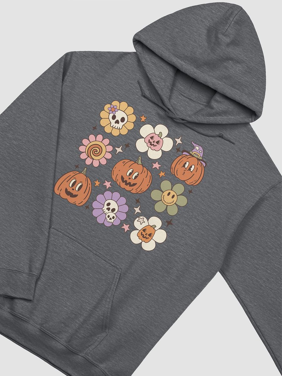 A Grid of Fall and Halloween Elements(2) Hooded Sweatshirt | Cute Fall and Halloween Hoodie Design product image (24)