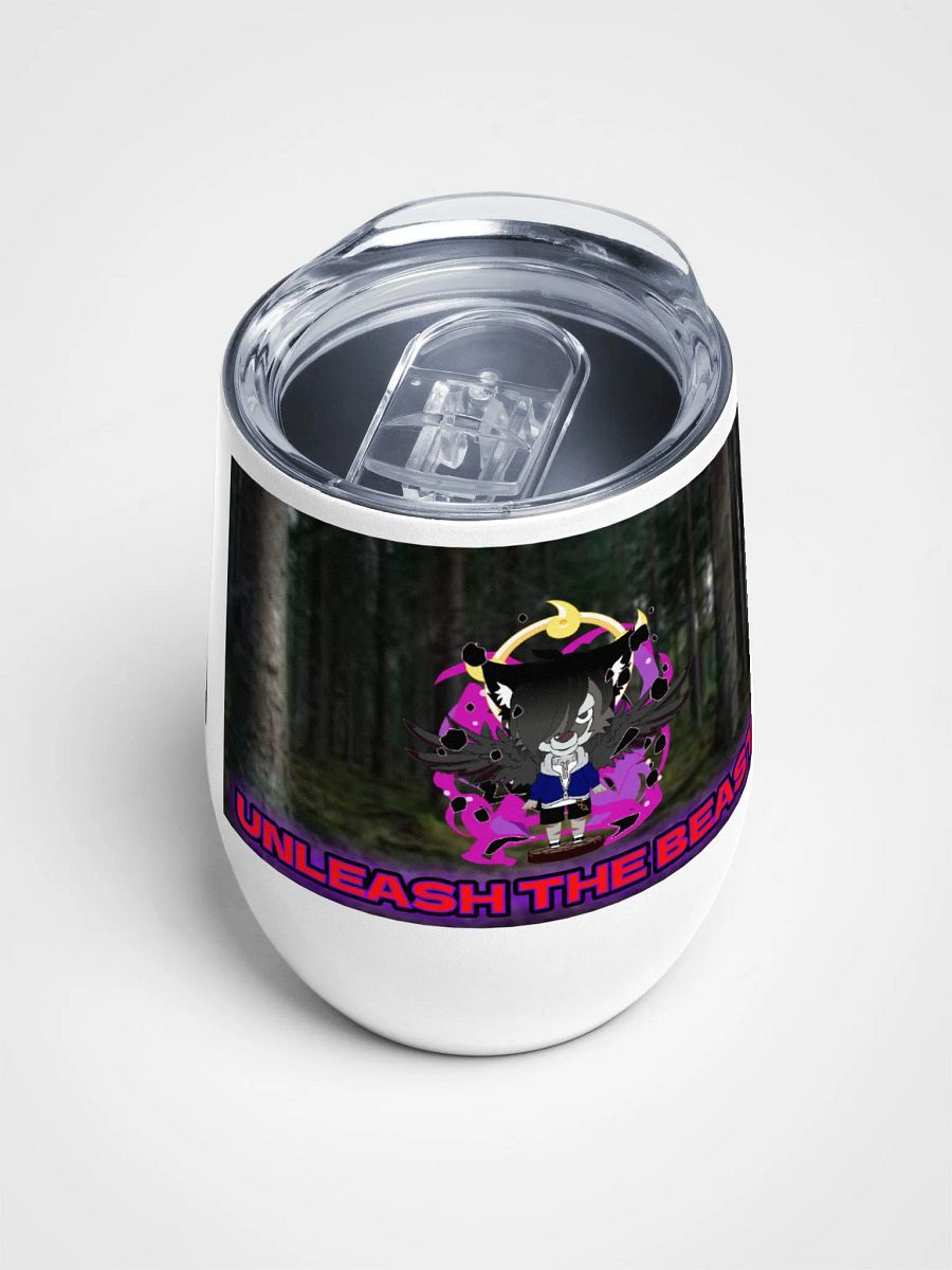 Unleash the beast- wine tumbler product image (4)
