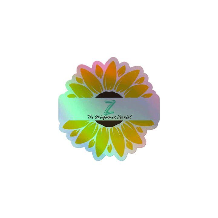 Zenni Logo Holographic Sticker product image (1)