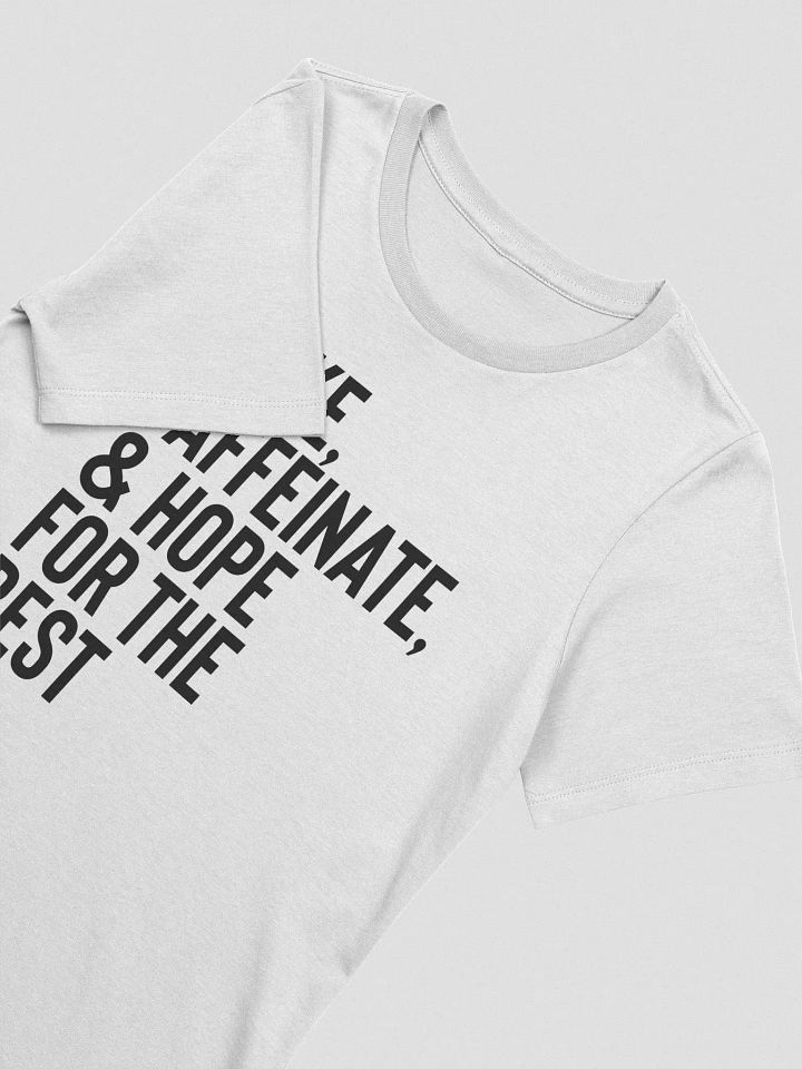 Wake & Caffeinate Tee (Black) product image (2)
