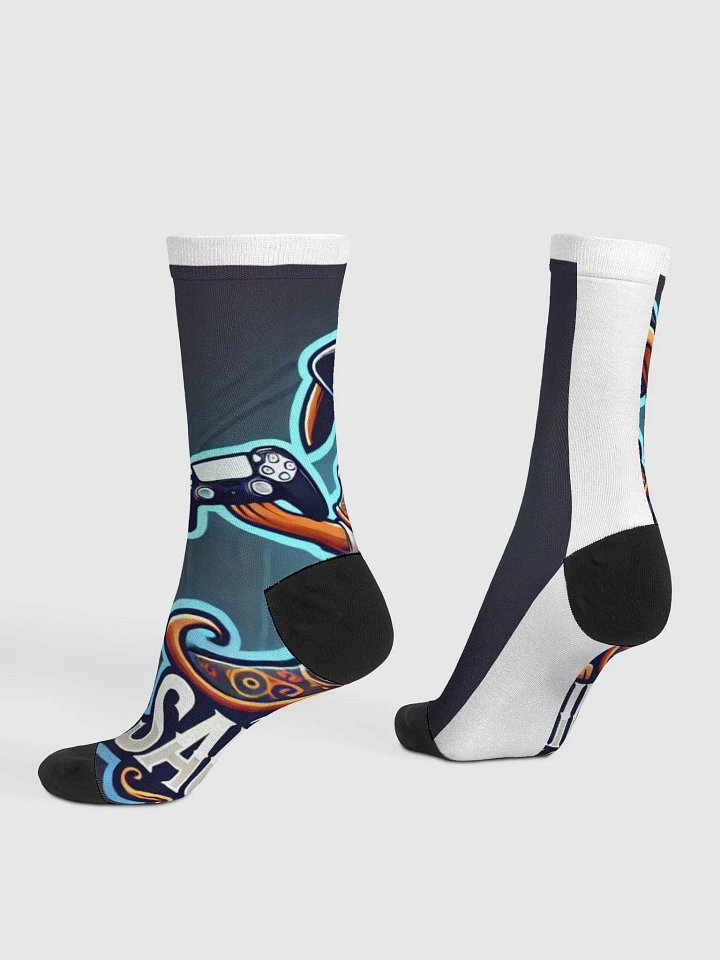 Eco-Friendly Artistic Crew Socks product image (2)
