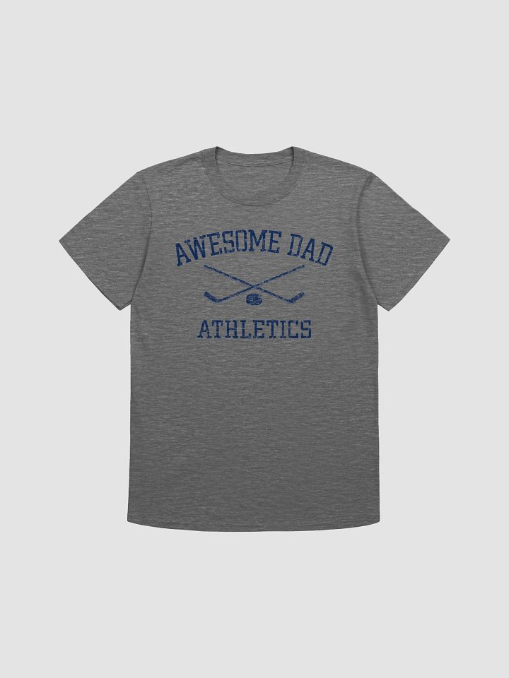 Awesome Dad Athletics Hockey Player Gifts for Dads T-shirt product image (1)