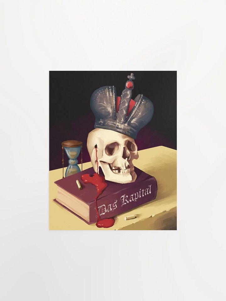 Memento mori with Class Characteristics - NO FRAME product image (2)