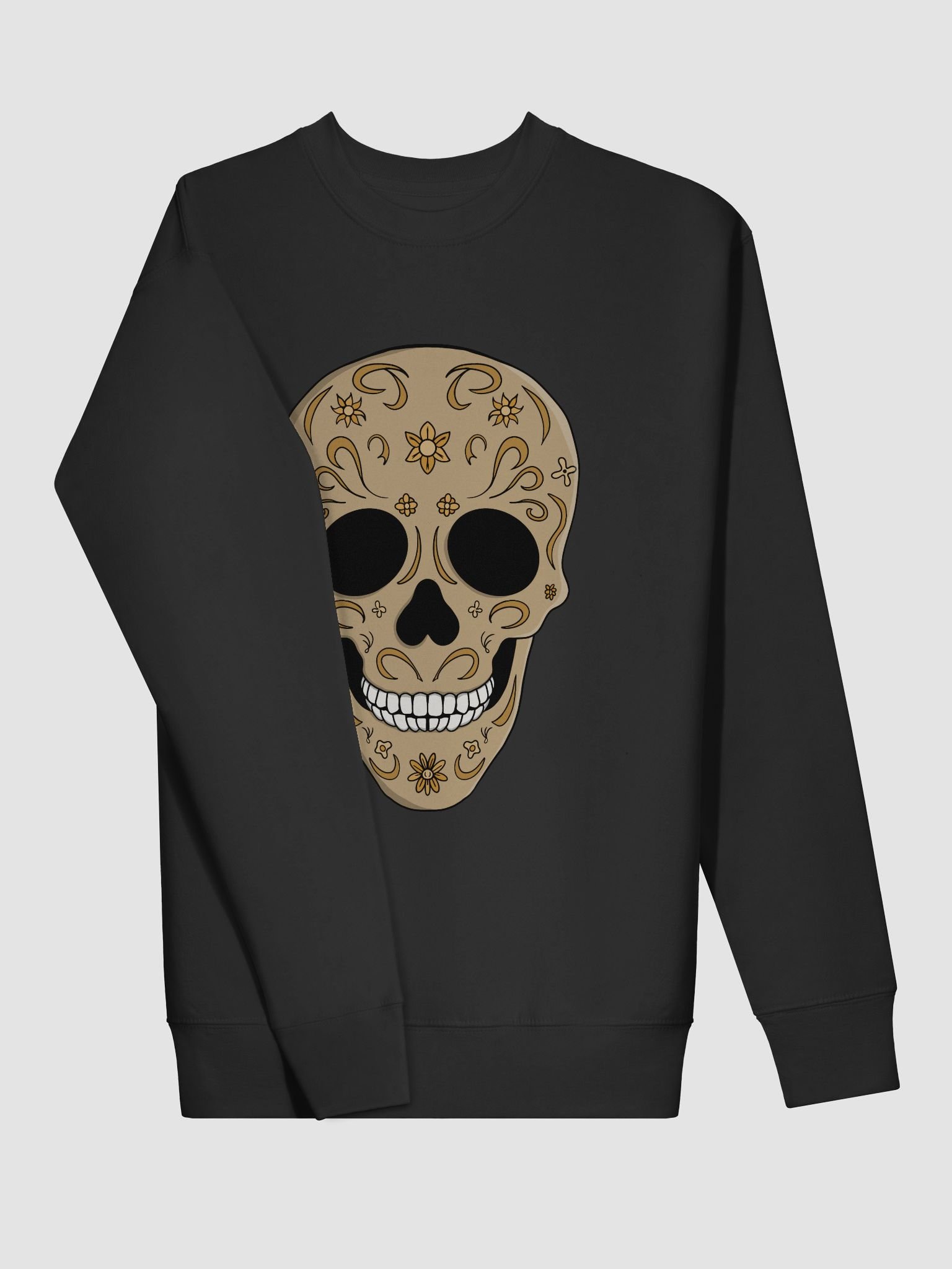 Floral Sugar Skull Dia de los Muertos product image (3)