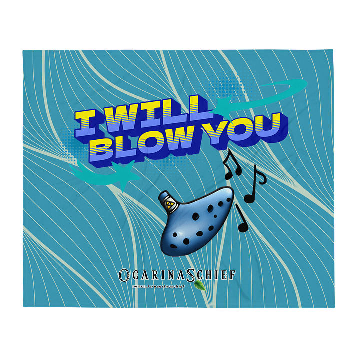 Blow You Throw Blanket product image (2)