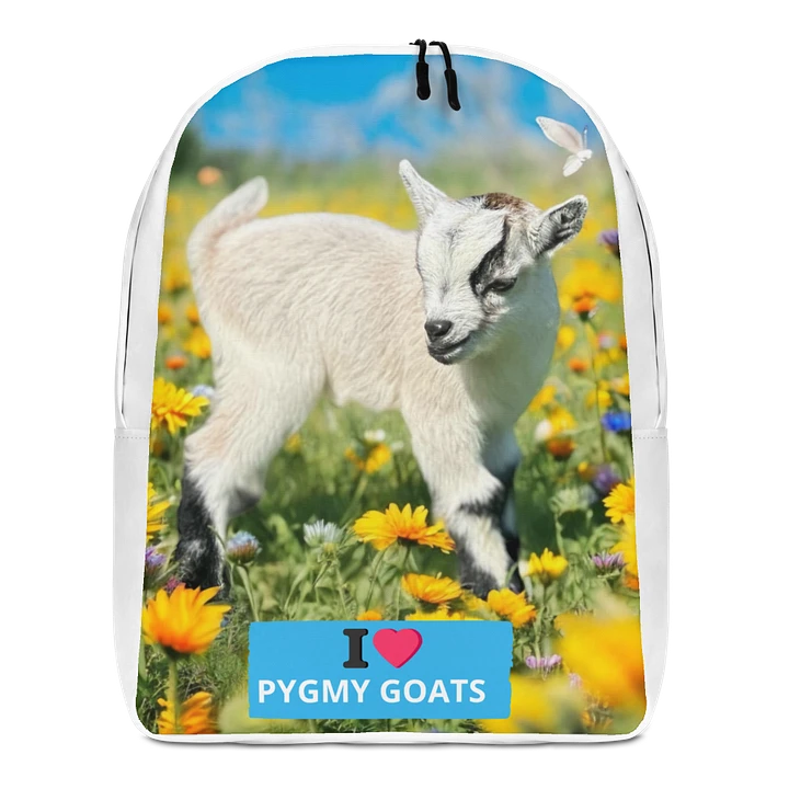 I LOVE PYGMY GOATS BACKPACK product image (1)