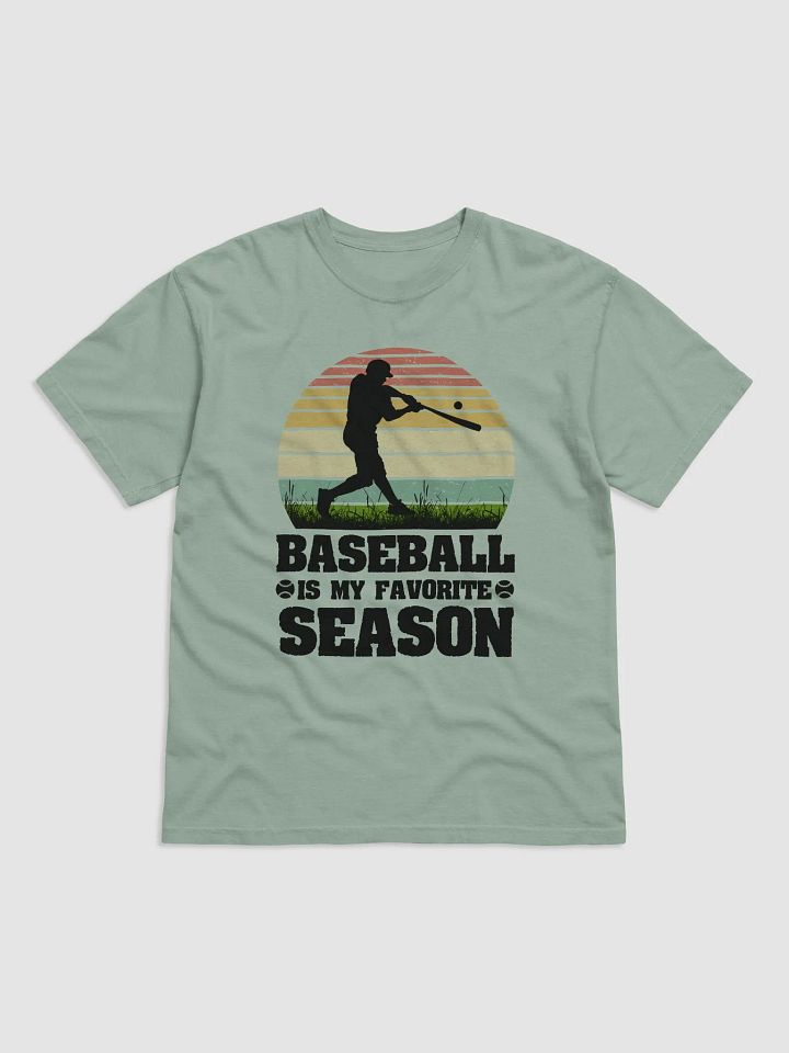 Sunset Swing Baseball T-Shirt product image (7)