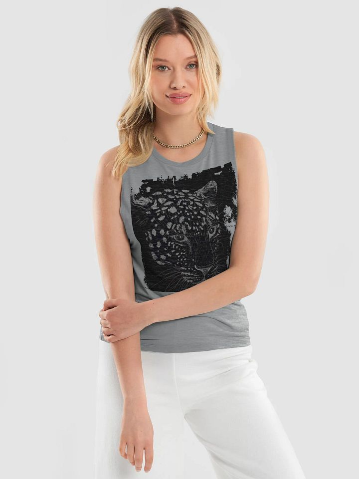 Fierce Leopard Flowy Muscle Tank product image (1)