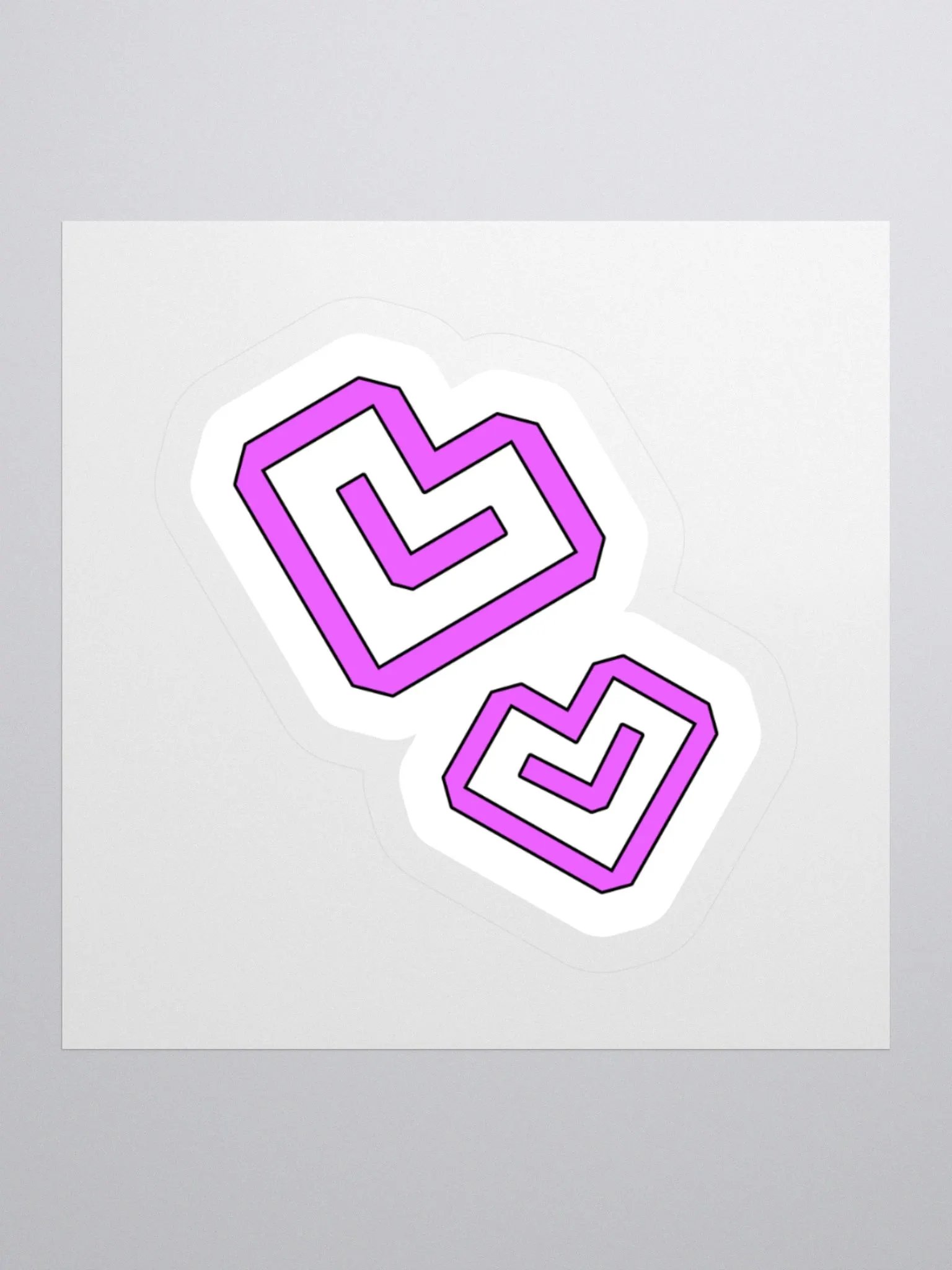 Paeshun Sticker (Pink) product image (1)