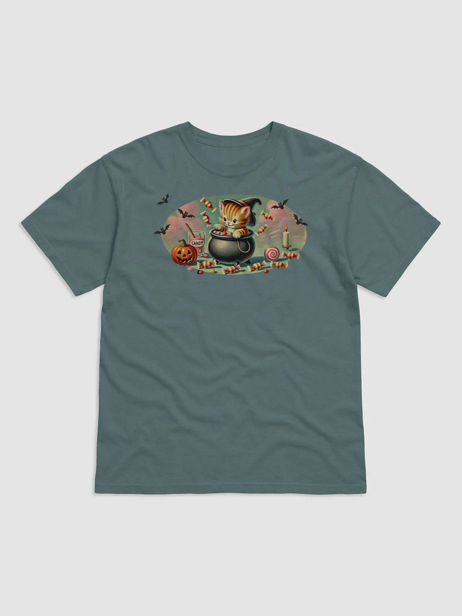 Halloween Cauldron Kitten Comfort Colors T-Shirt product image (2)
