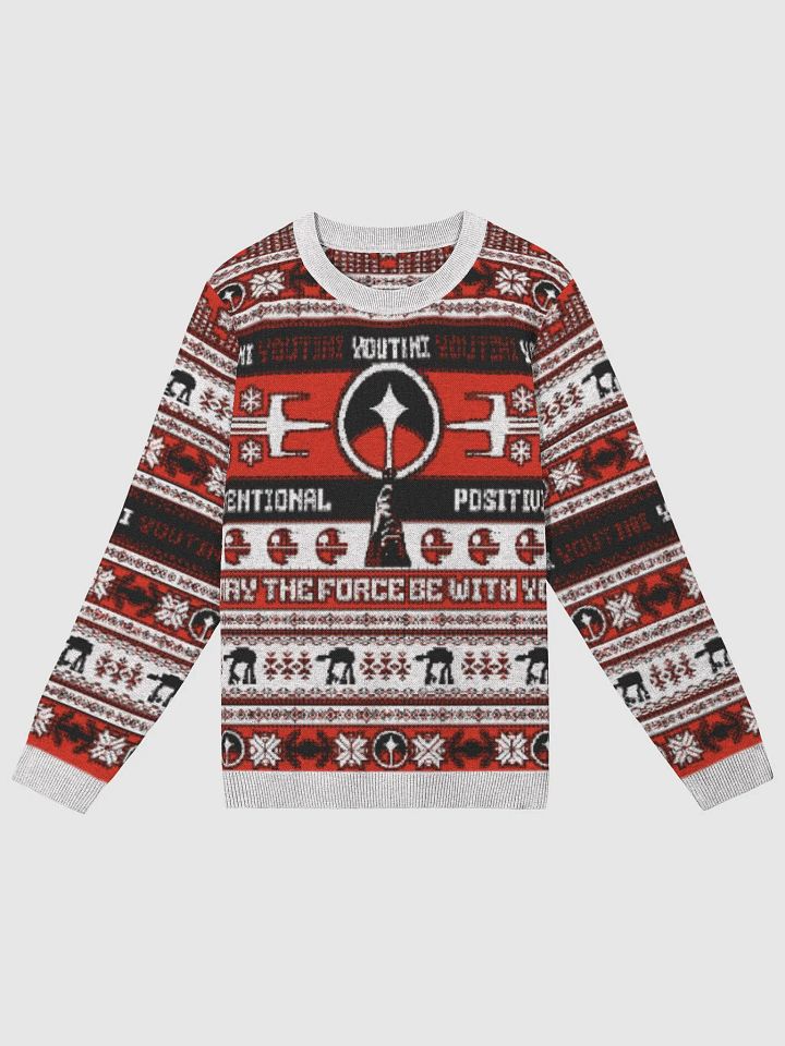 The Youtini Holiday Sweater - Red product image (1)