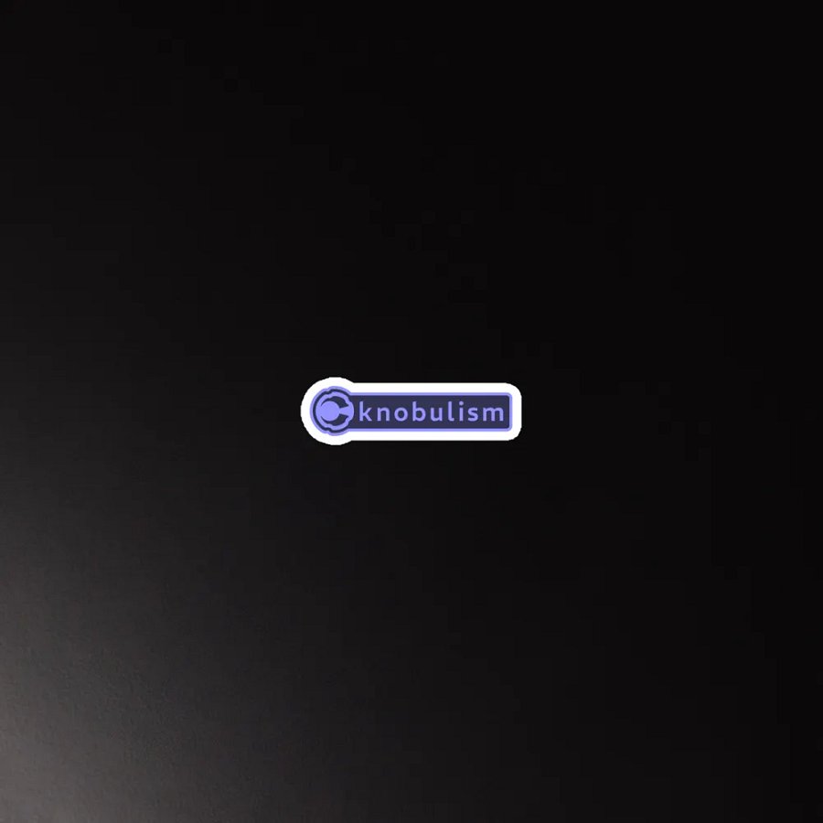 Knobulism Logo Magnet product image (5)