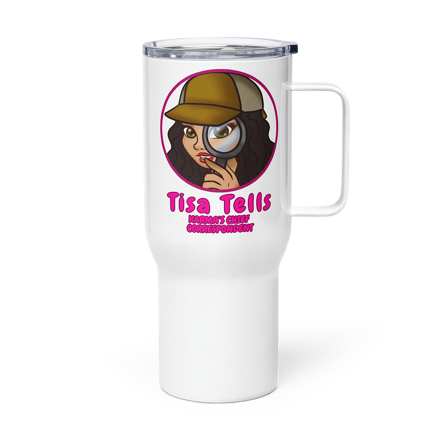 Pink Tisa Tells travel mug Cup product image (3)