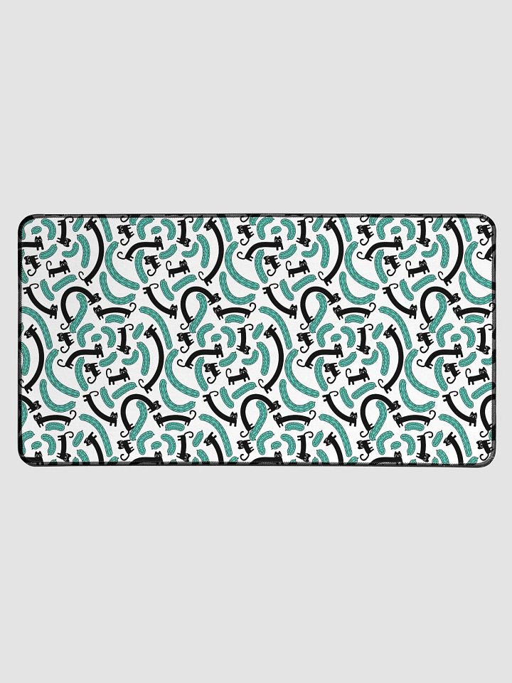 Cats & Pickles Patterned Desk Mat product image (1)