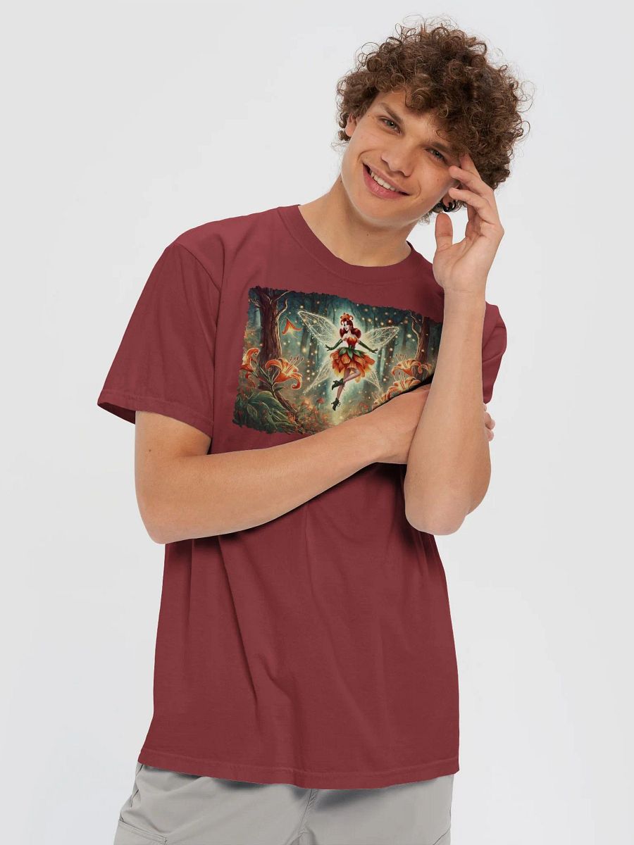 Whimsical Orange Lily Fairy Fantasy Comfort Colors T-Shirt product image (21)