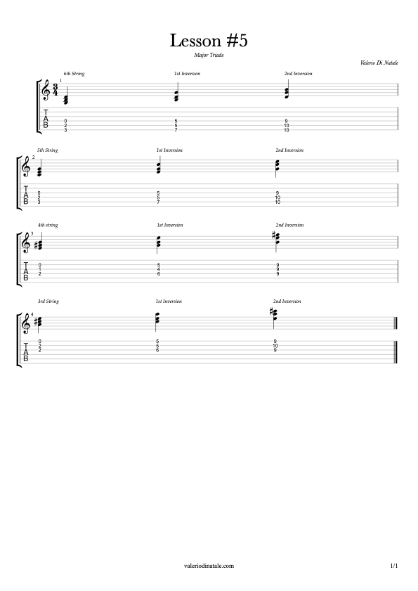 L.#5 - Major Triads product image (1)
