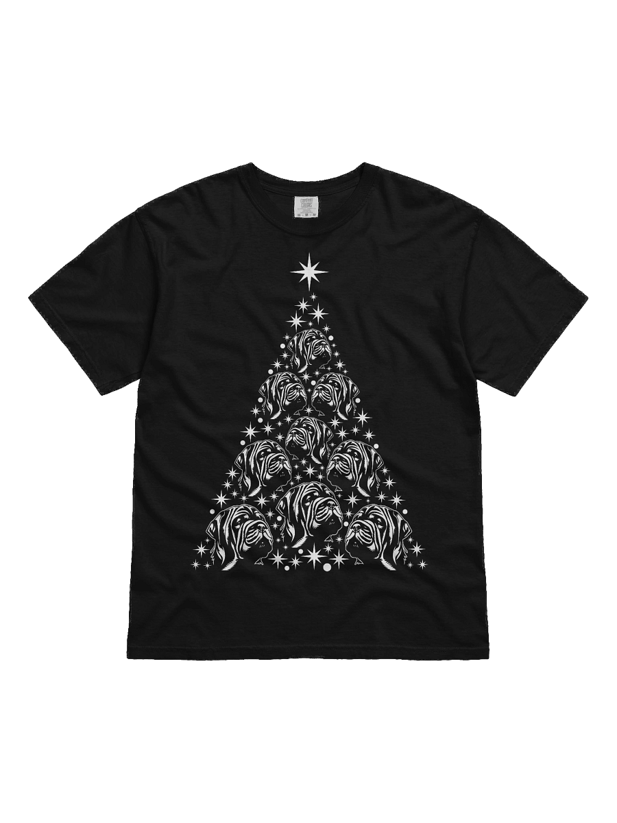 Chinese Shar Pei Christmas Tree T-Shirt product image (4)