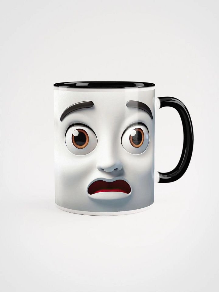Surprised Expression Ceramic Mug product image (2)