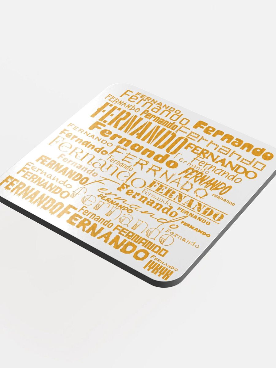 IYKYK Ferrnado (White) Coaster product image (4)