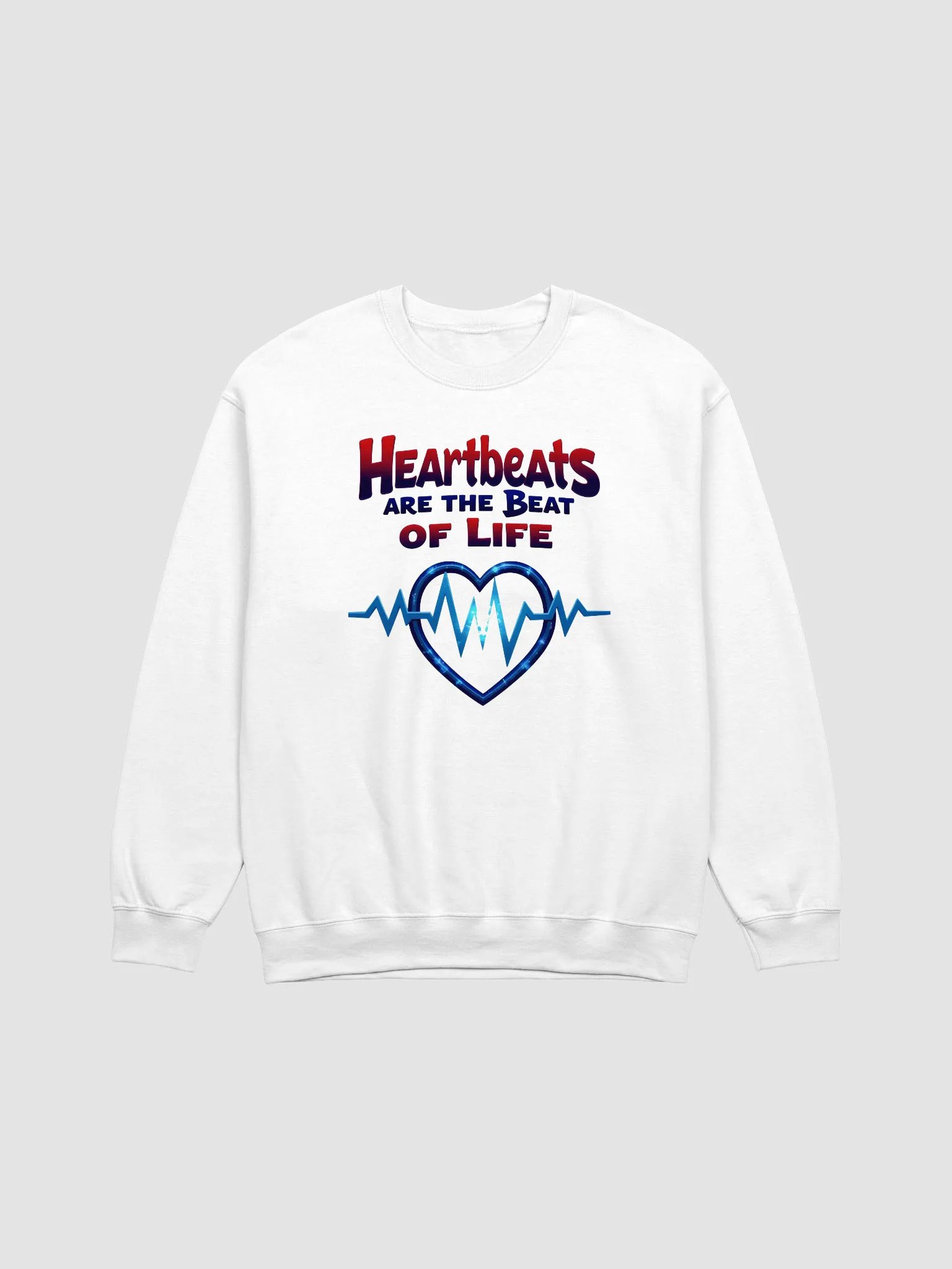 Heartbeats of Life Crewneck Sweatshirt product image (3)