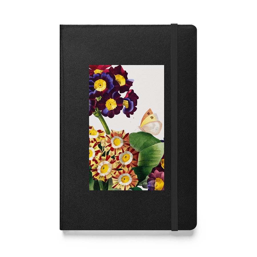 Fluttering Blooms Hardcover Journal product image (1)