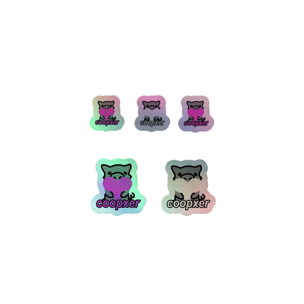Holo Coopxer Stickers product image (1)