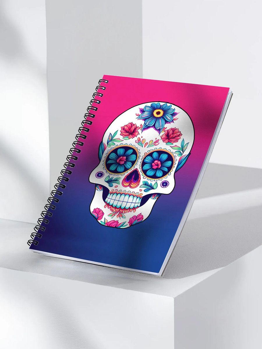 Sugar Skull - Day of the Dead - Spiral Notebook product image (3)