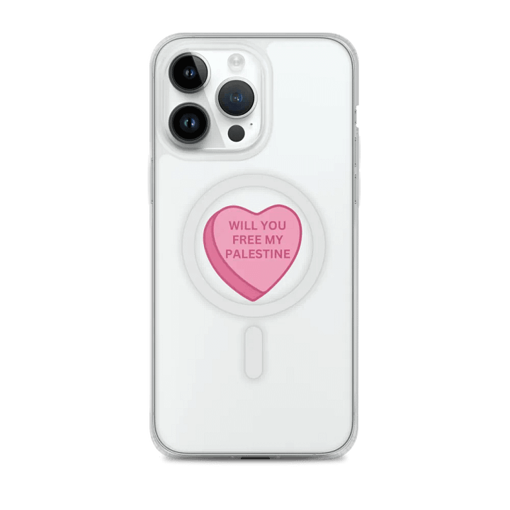 Will You Free My Palestine iPhone Case WYFMP MegSafe product image (1)