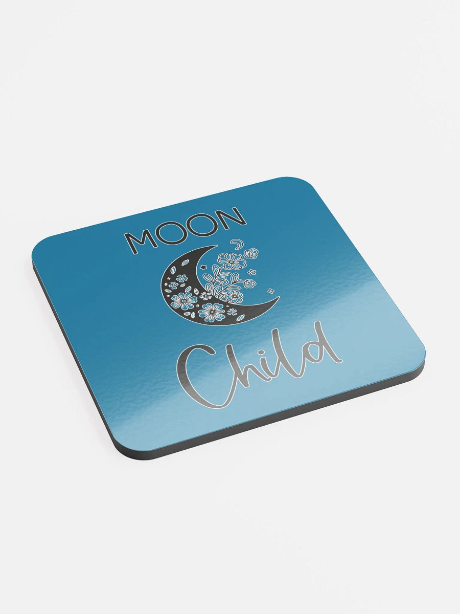 Lunar Floral Cork Coaster product image (2)