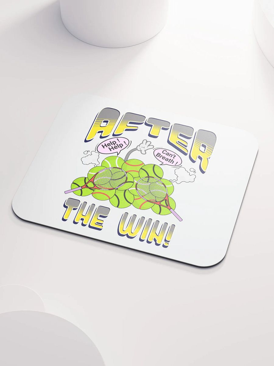 After The Win Tennis Whimsical Mouse Pad product image (3)
