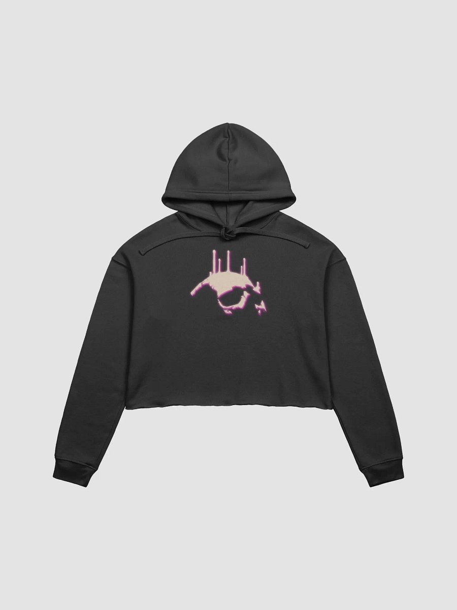 HOP SKULL Crop Top Hoodie product image (1)