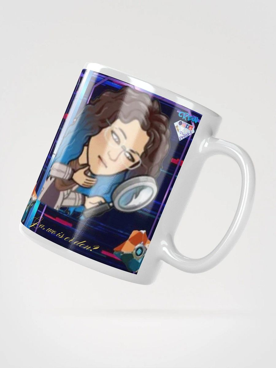 Weiß glänzende Tasse, the Gost, ja, wo is er den? product image (6)