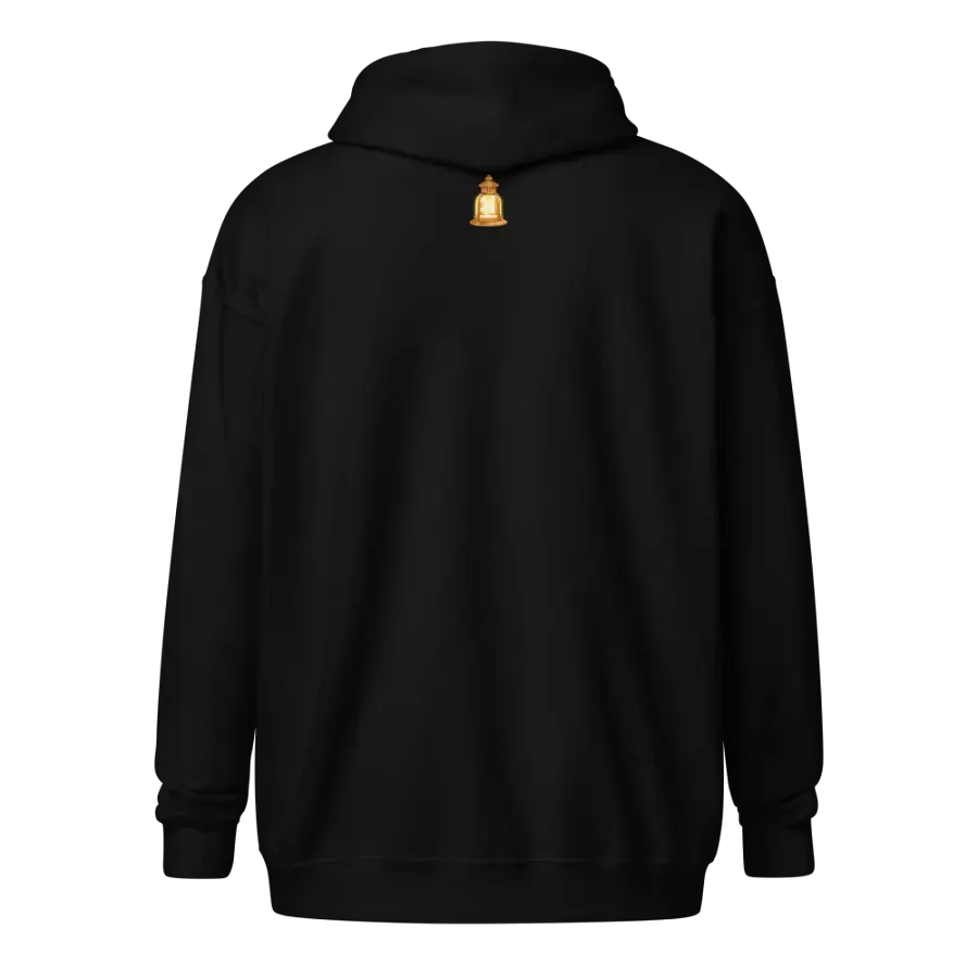 Fleece Zip Hoodie- Lamp Logo product image (2)