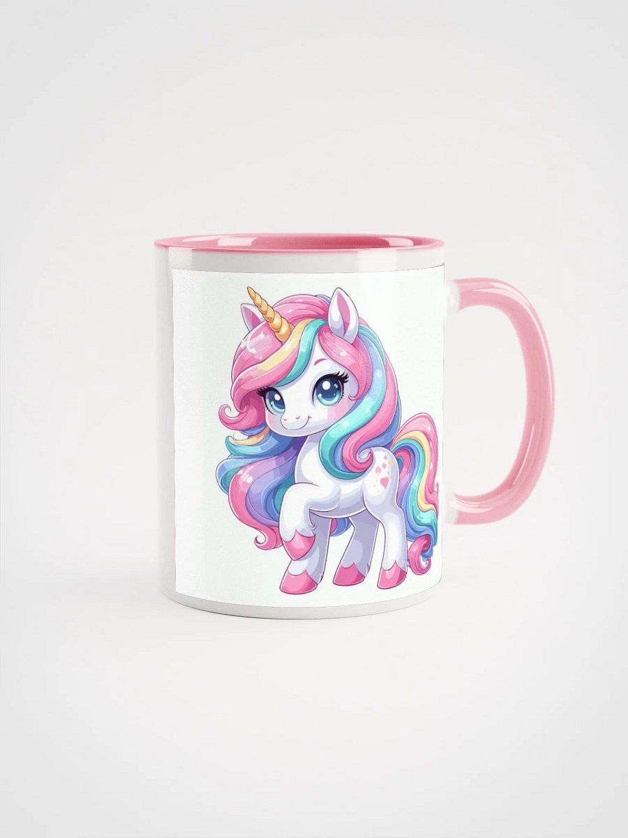 Ceramic Mug with Color Inside (unicorn) product image (1)