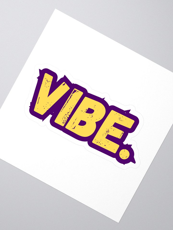 💜 VIBE. Sticker – Spread the Energy product image (2)
