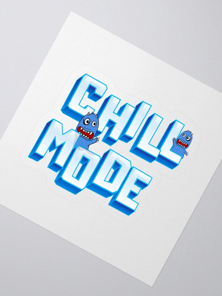 Chill Mode Creatures Kiss Cut Stickers product image (5)