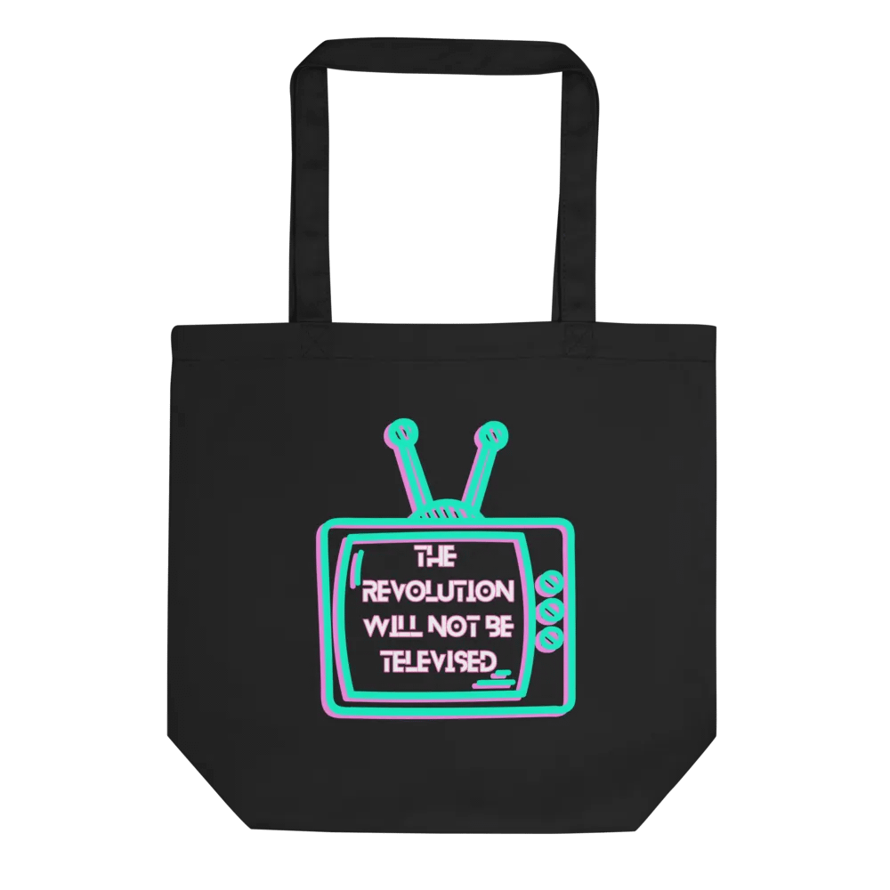 The Revolution Will Not Be Televised Tote Bag product image (1)