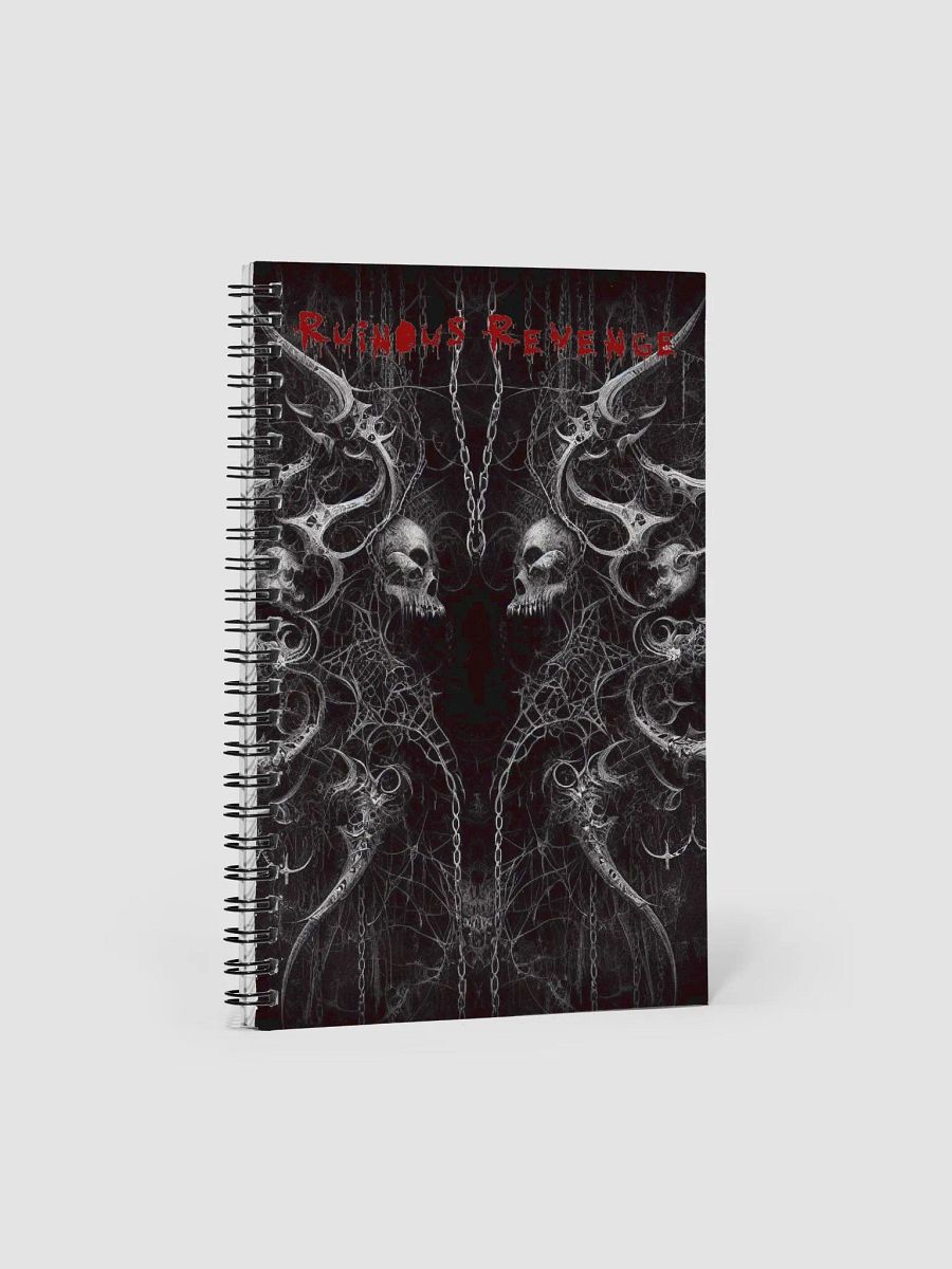 Ruinous revenge ETHEREAL DARKNESS edition spiral notebook product image (1)