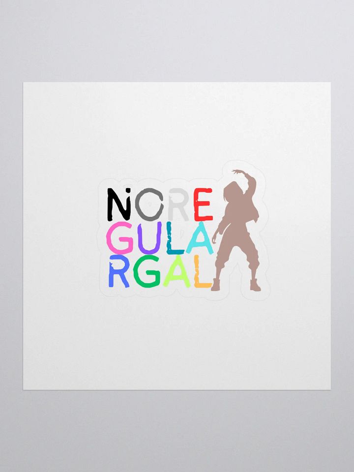 Rainbow GAL, Kiss Cut Stickers product image (1)