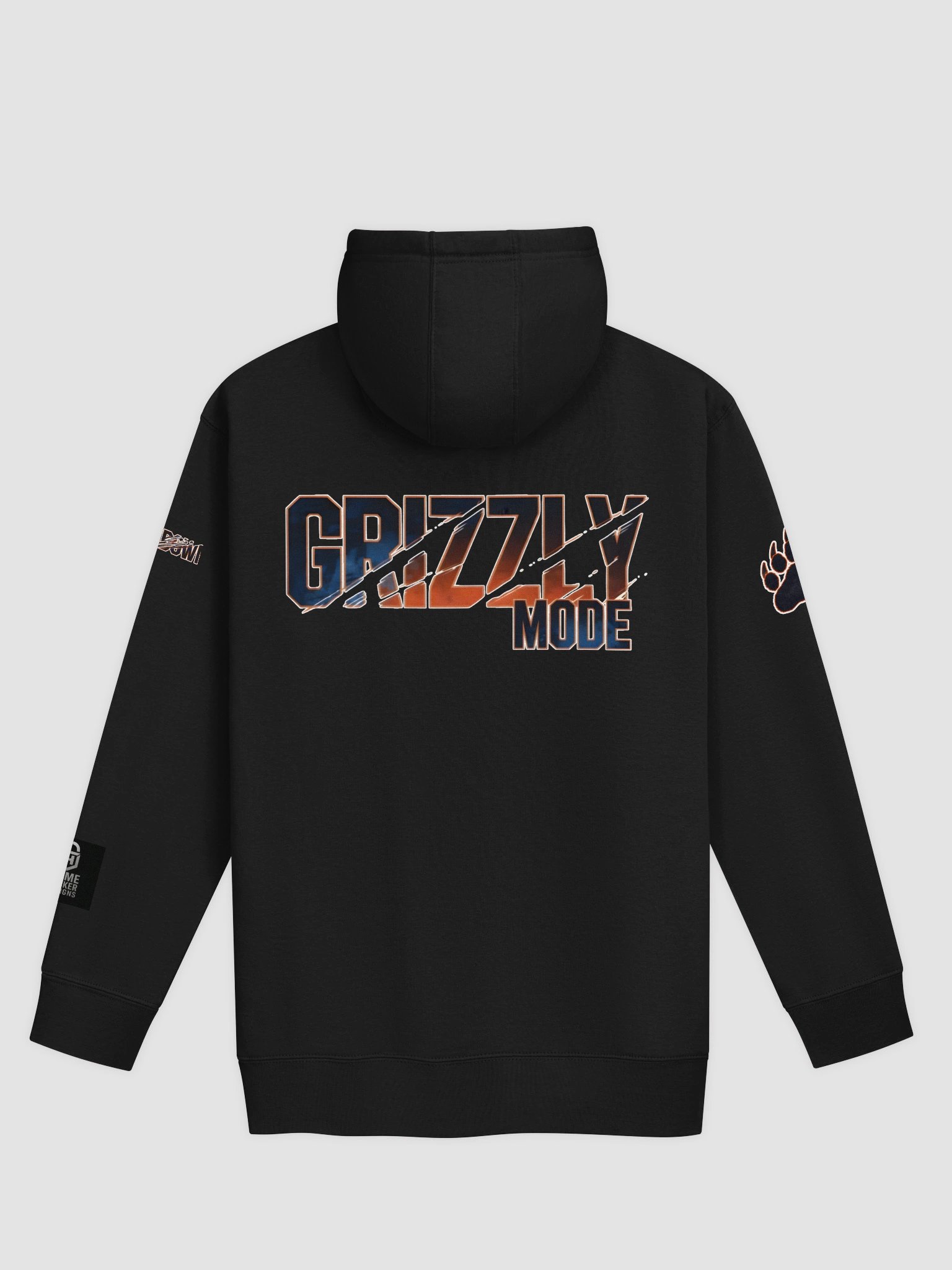Grizzly Mode Cotton Blend Hoodie | Chicago | Football | Home Locker product image (8)