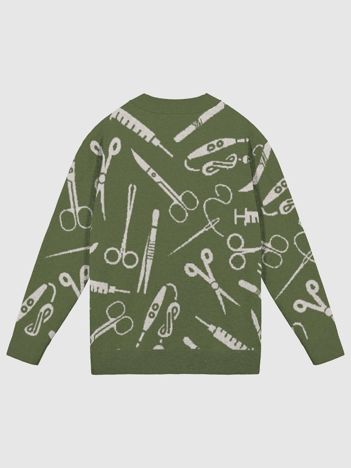 scalpel sweater (fall edition - olive) product image (2)